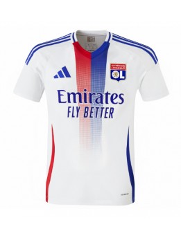 Olympique Lyonnais Replika Hemmakläder 2024-25 Kortärmad